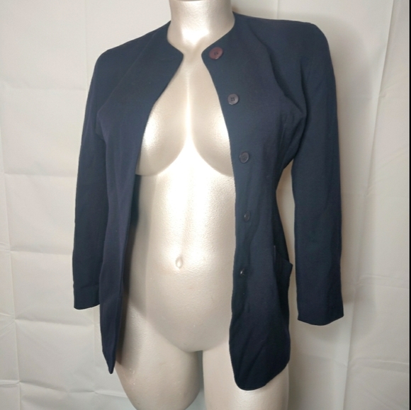 Vintage Christian Dior Separates Navy Blazer Sz 12